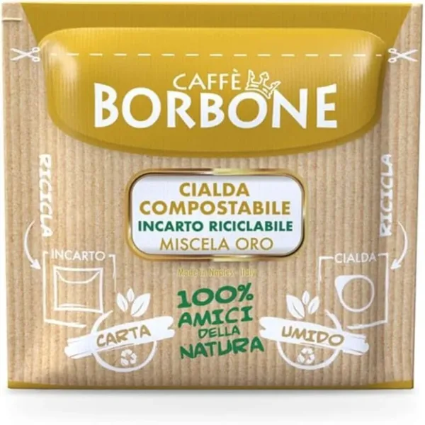 14817 CAFFE BORBONE | CIALDE | MISCELA ORO | 50 CIALDE | - immagine 1
