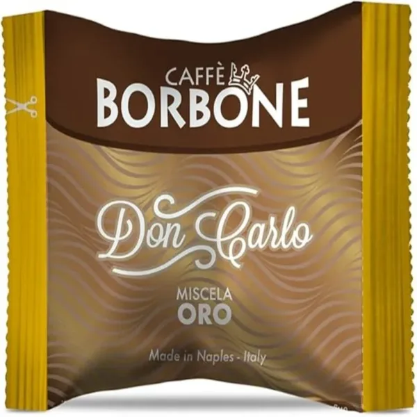 14839 CAFFE BORBONE | DON CARLO | 50 CAPSULE | MISCELA ORO | - immagine 1