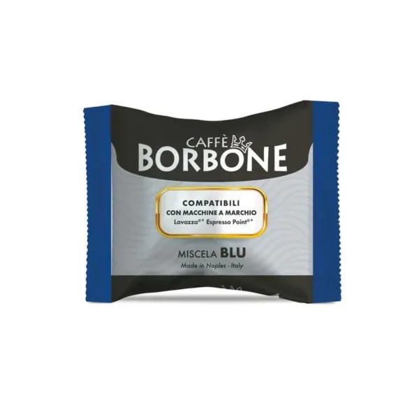 14858 CAFFE BORBONE | ESPRESSO POINT | 100 CAPSULE | MISCELA BLU | - immagine 1