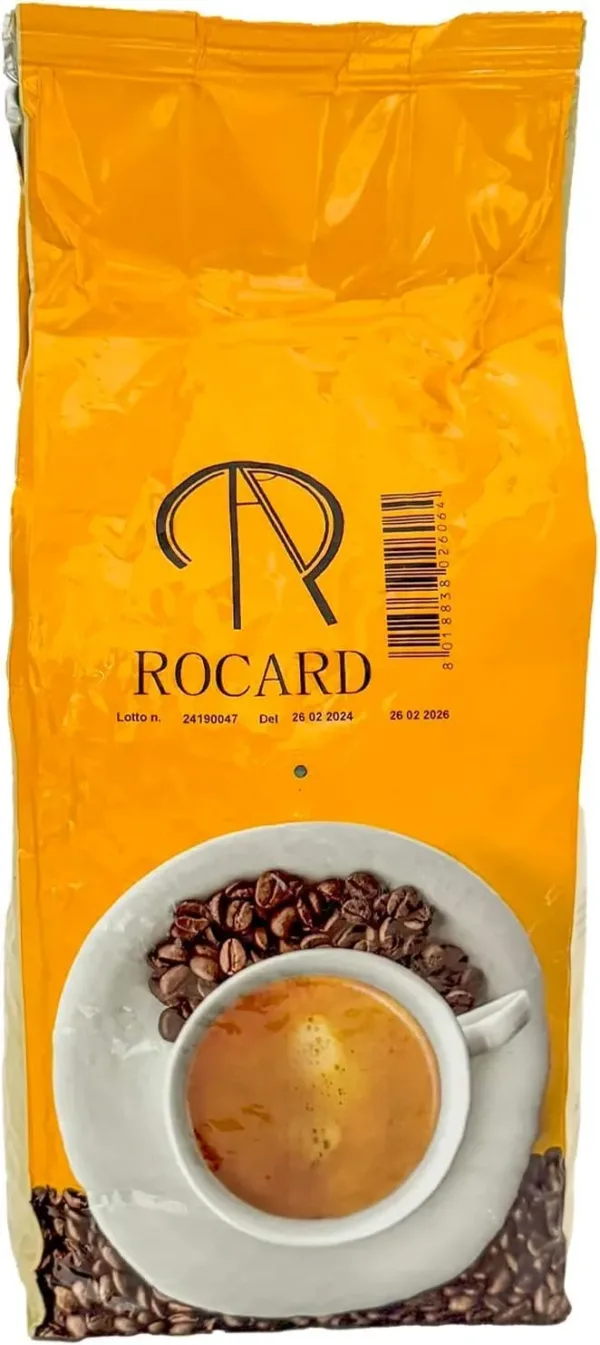 14878 CAFFE ROCARD | GRANI | 1 KG | MISCELA CLASSICA | - immagine 1
