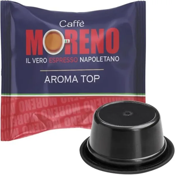 14884 CAFFE MORENO | COMPATIBILE CON A MODO MIO | 100 CAPSULE | MISCELA AROMA TOP | - immagine 1