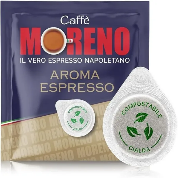 14885 CAFFE MORENO | CIALDE | 150 CIALDE | MISCELA AROMA ESPRESSO | - immagine 1