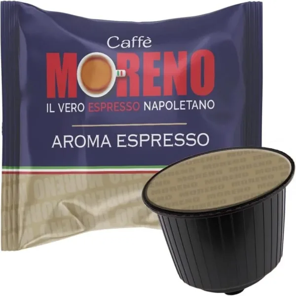 CAFFE MORENO | COMPATIBILI CON DOLCE GUSTO | 50 CAPSULE | MISCELA AROMA ESPRESSO | - immagine 1