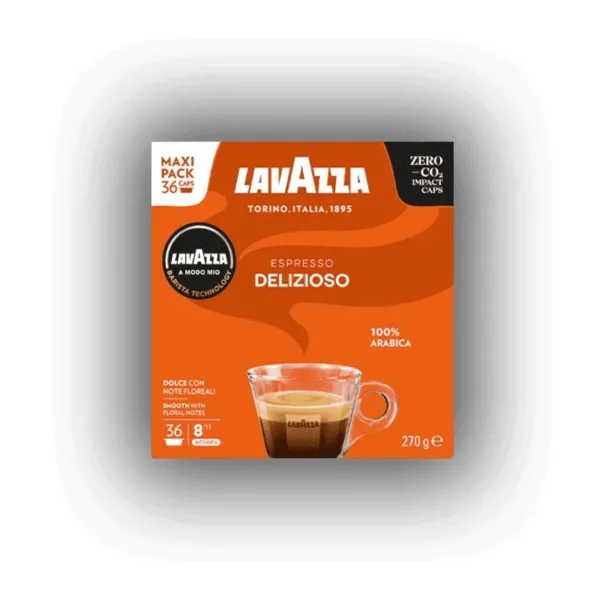 14893 CAFFE LAVAZZA | A MODO MIO | 36 CAPSULE | MISCELA DELIZIOSO | - immagine 1