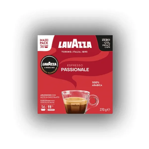 CAFFE LAVAZZA | A MODO MIO | 36 CAPSULE | MISCELA PASSIONALE | - immagine 1
