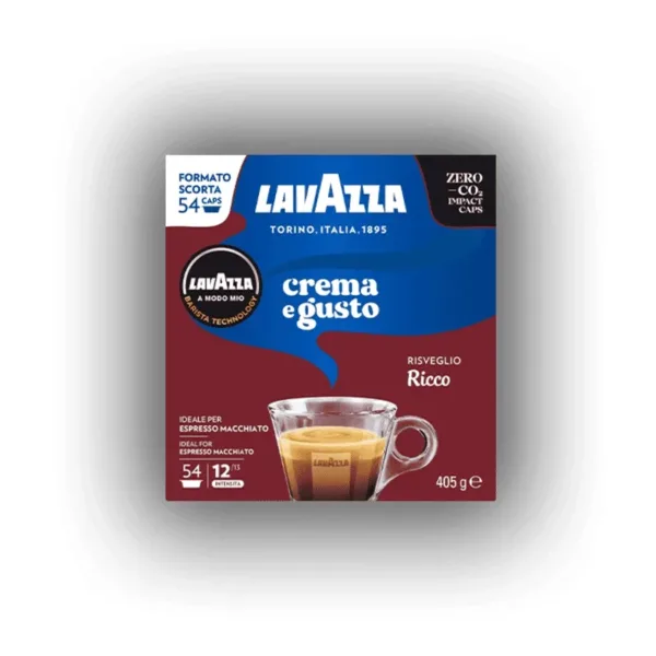 14899 CAFFE LAVAZZA | A MODO MIO | 54 CAPSULE | MISCELA CREMA E GUSTO RICCO | - immagine 1