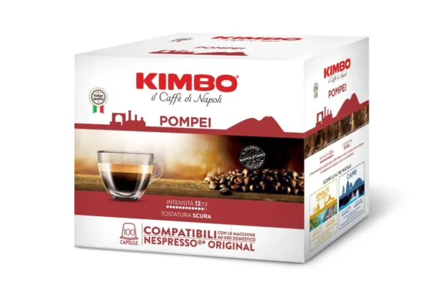14926 CAFFE NESPRESSO | COMPATIBILE CON NESPRESSO | 100 CAPSULE | MISCELA POMPEI | - immagine 1