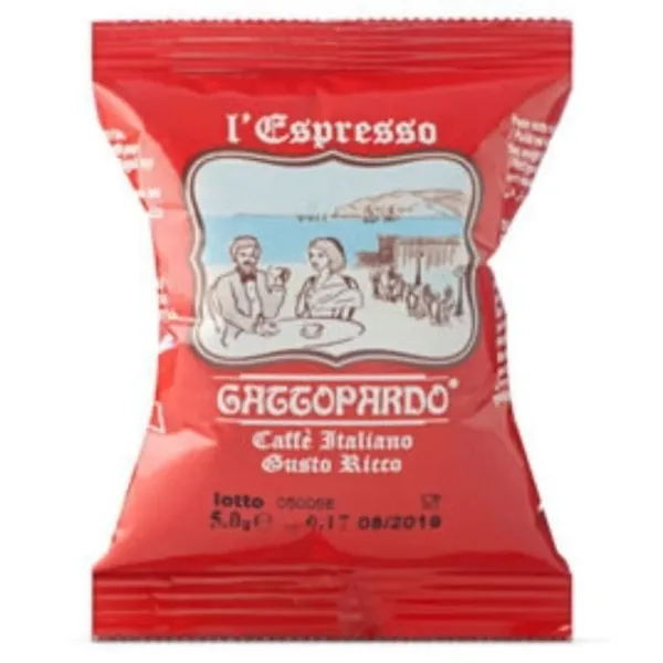 14935 CAFFE GATTOPARDO | COMPATIBILITA CON NESPRESSO | 100 CAPSULE NESPRESSO | MISCELA RICCO | - immagine 1