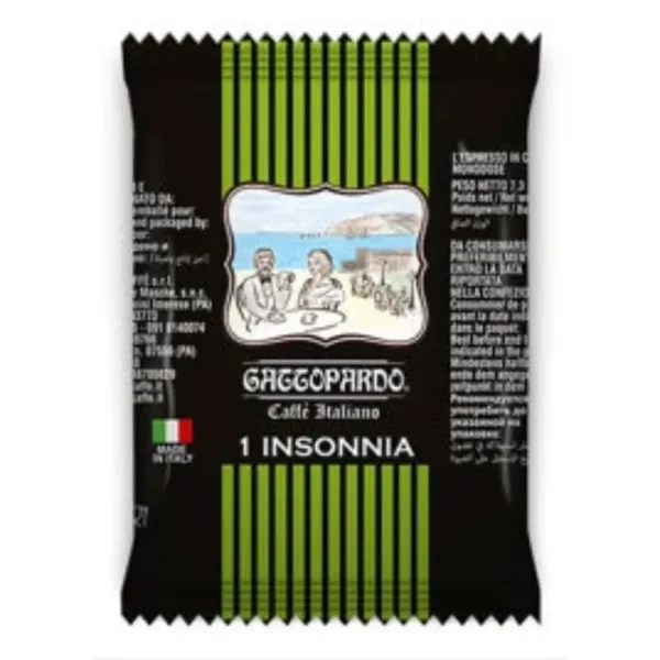 14938 CAFFE GATTOPARDO | COMPATIBILI CON UNO SYSTEM | 100 CAPSULE | MISCELA INSONNIA | - immagine 1