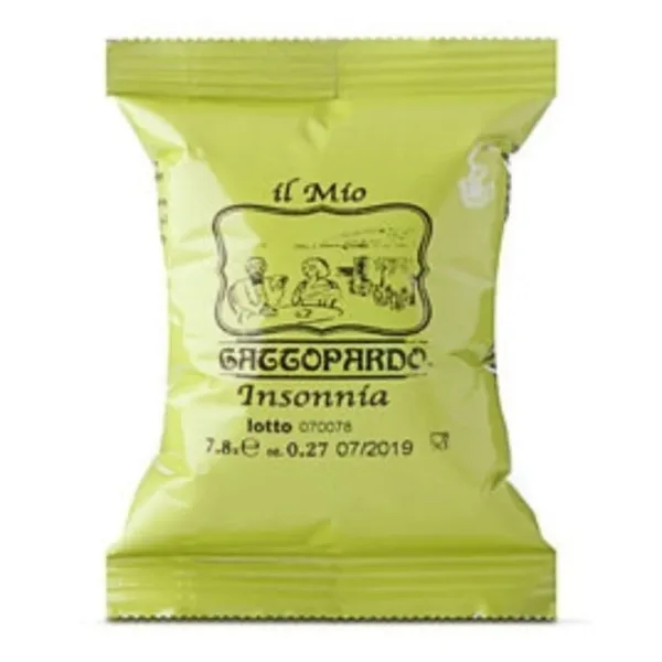 14941 CAFFE GATTOPARDO | COMPATIBILI CON A MODO MIO | 100 CAPSULE | MISCELA INSONNIA - immagine 1