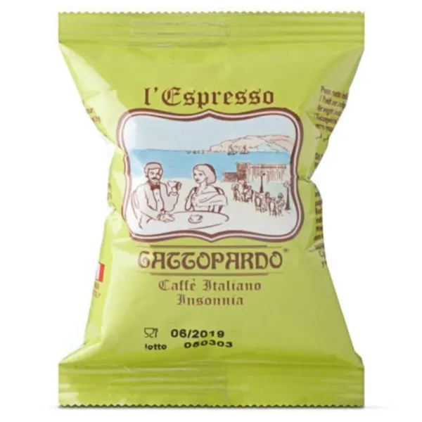 CAFFE GATTOPARDO | COMPATIBILI CON NESPRESSO | 100 CAPSULE | MISCELA INSONNIA - immagine 1