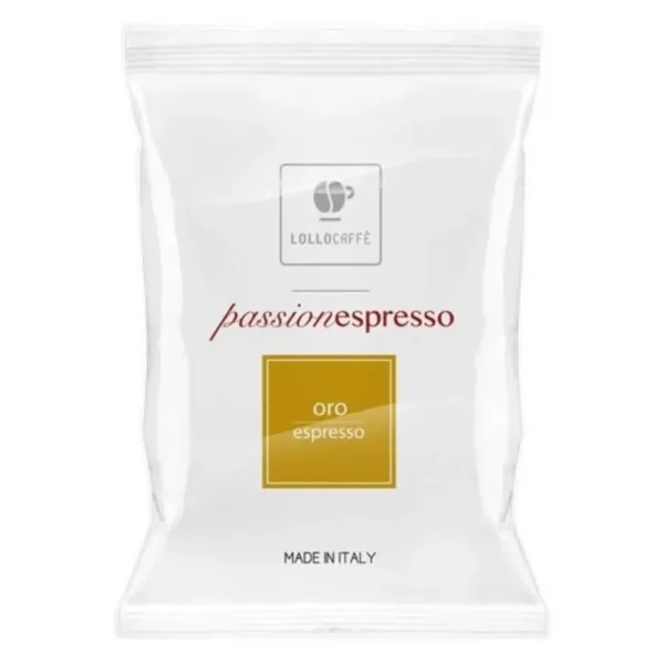 14959 CAFFE LOLLO | 100 CAPSULE | COMPATIBILI CON NESPRESSO | MISCELA ORO | - immagine 1