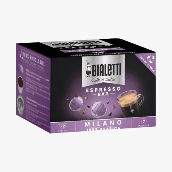CAFFE BIALETTI | MISCELA MILANO | 72 CAPSULE | - immagine 1