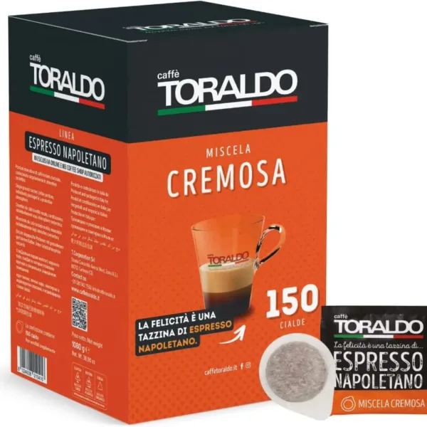 14984 CAFFE TORALDO | 150 CIALDE | MISCELA CREMOSA | - immagine 1