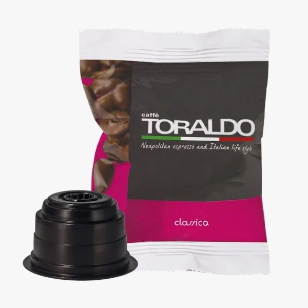 14989 CAFFÈ TORALDO | COMPATIBILI CON CAFFITALY | 100 CAPSULE | MISCELA CLASSICA | - immagine 1