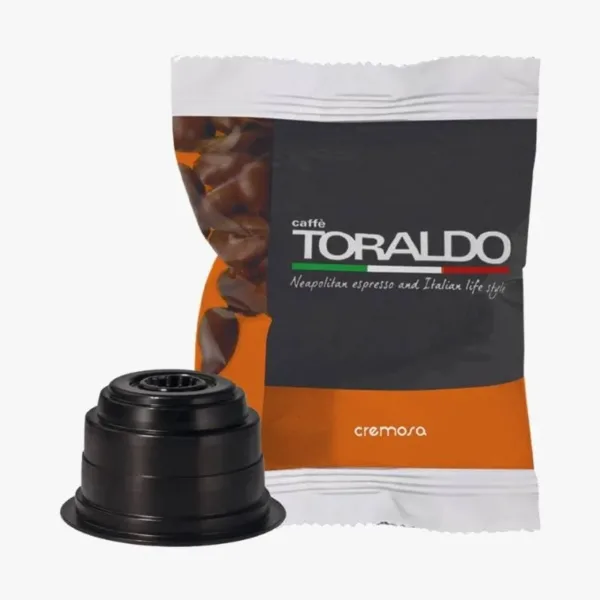 CAFFÈ TORALDO | COMPATIBILI CON CAFFITALY | 100 CAPSULE | MISCELA CREMOSA | - immagine 1