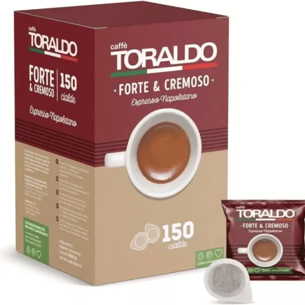 14995 CAFFE TORALDO |150 CIALDE | MISCELA FORTE E CREMOSO | - immagine 1