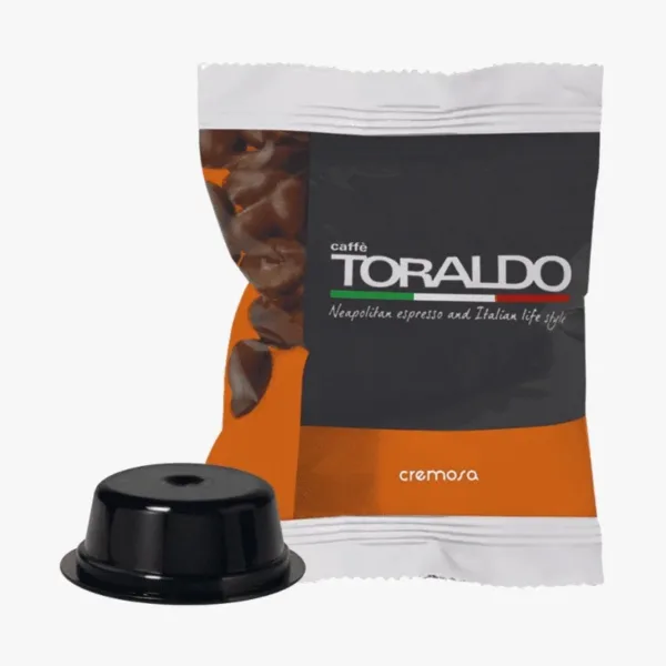14996 CAFFE TORALDO | 100 CAPSULE | COMPATIBILI CON A MODO MIO | MISCELA CREMOSA | - immagine 1