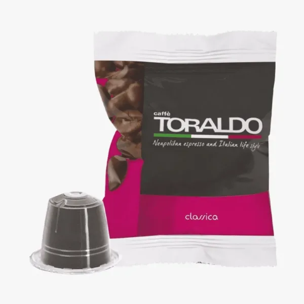 15006 CAFFE TORALDO | COMPATIBILI CON NESPRESSO| 100 CAPSULE | MISCELA CLASSICA | - immagine 1