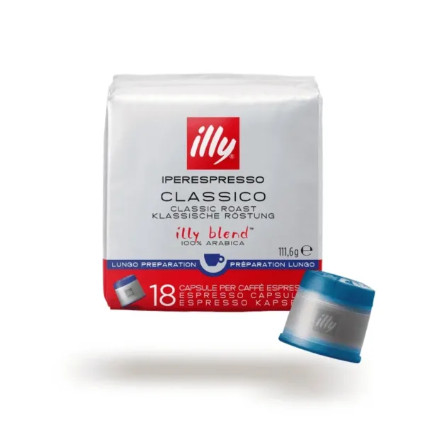15033 Illy | IPSO HOME Classico | Iperespresso Lungo | 18 Capsule | - immagine 1