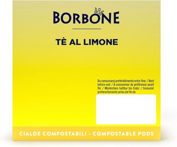 CAFFE BORBONE | 72 CIALDE TE AL LIMONE | 4 BOX DA 18 CIALDE - immagine 3