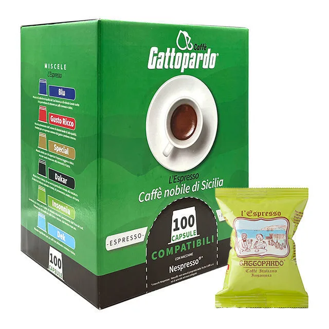 Toda Gattopardo - Compatibili Nespresso - Miscela Insonnia - immagine 1