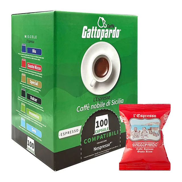 Toda Gattopardo - Compatibili Nespresso - Miscela Ricco - immagine 1
